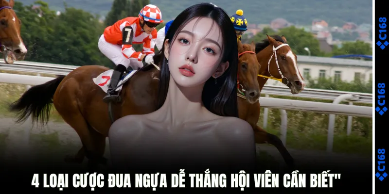 4 loại cược đua ngựa dễ thắng hội viên cần biết